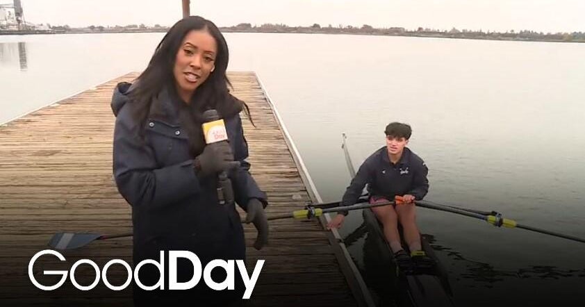 Ashley is with a local teen representing the U.S. at the world rowing ...