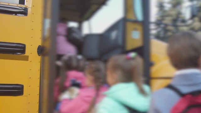Kids, schools bus 