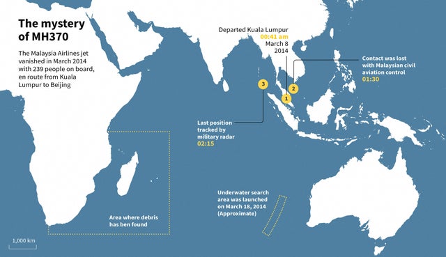 MALAYSIA-AVIATION-ACCIDENT-MH370 