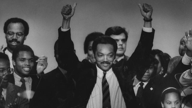 Jesse Jackson at the 1984 Democratic National Convention 
