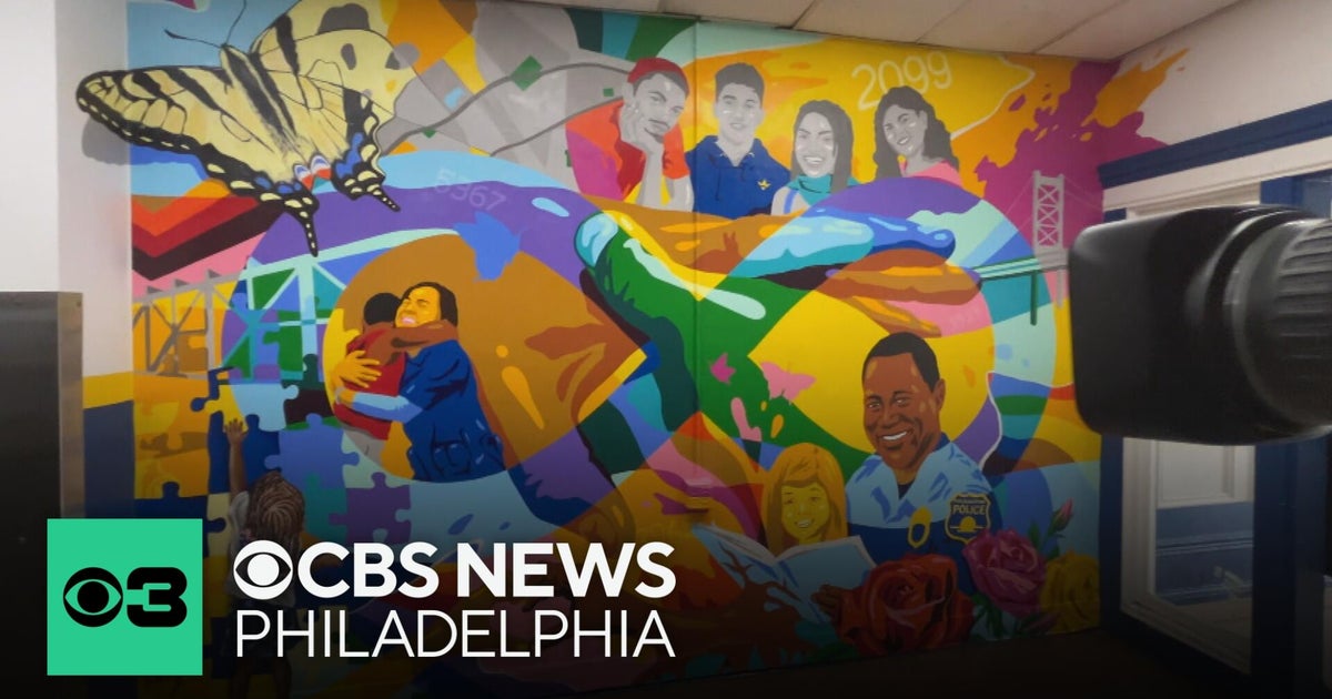 Philadelphia students help unveil mural at 39th police district station ...