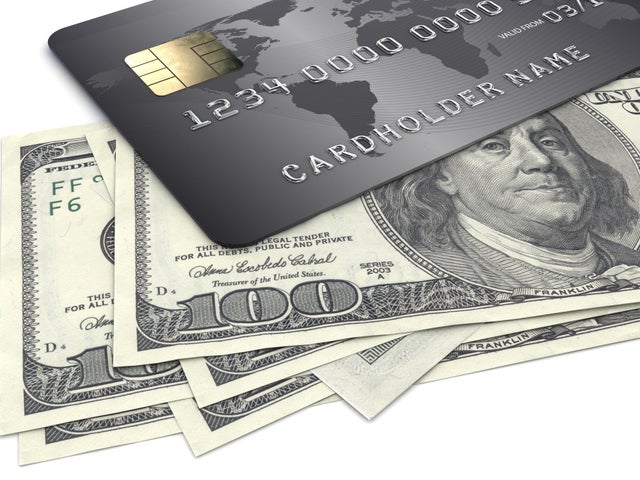 Credit card money finance banking