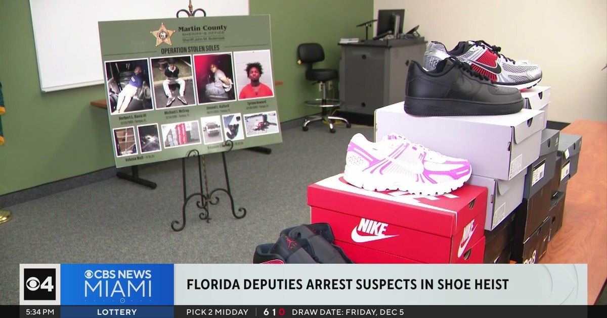 Florida deputies arrest suspects in multi-state sneaker heist
