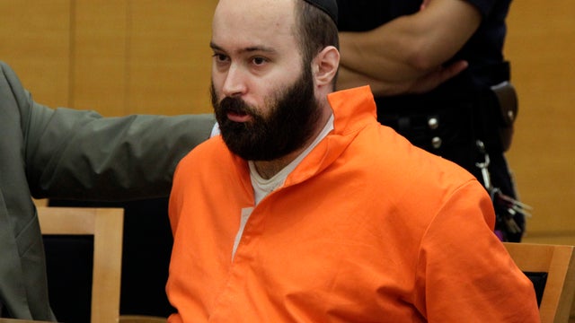 Levi Aron appears in New York state Supreme Court, in New York's Brooklyn borough, Thursday, Aug. 9, 2012. 