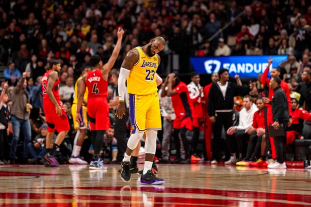 Los Angeles Lakers v Toronto Raptors 