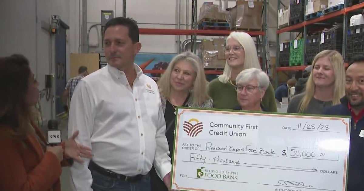 Community First Credit Union donates $50,000 to Redwood Empire Food Bank