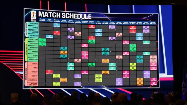 FIFA World Cup 2026 Match Schedule Announced 