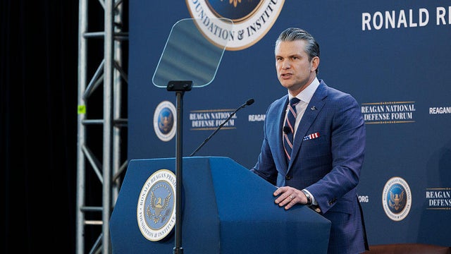Secretary of Defense Pete Hegseth 