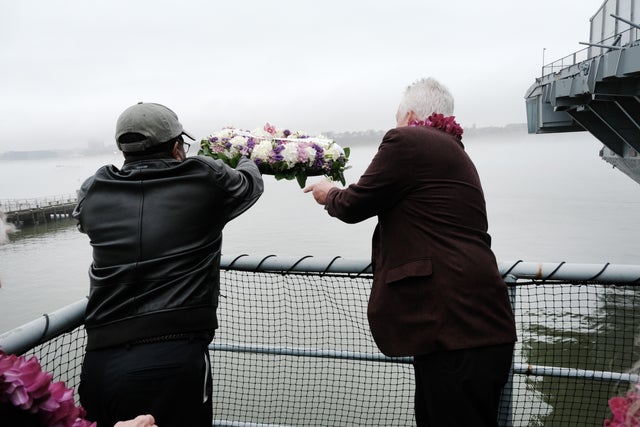 New York City's Intrepid Museum Remembers 81st Anniversary Of The Pearl Harbor Attack 