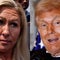 Trump calls Marjorie Taylor Greene's views "those of a very dumb person"