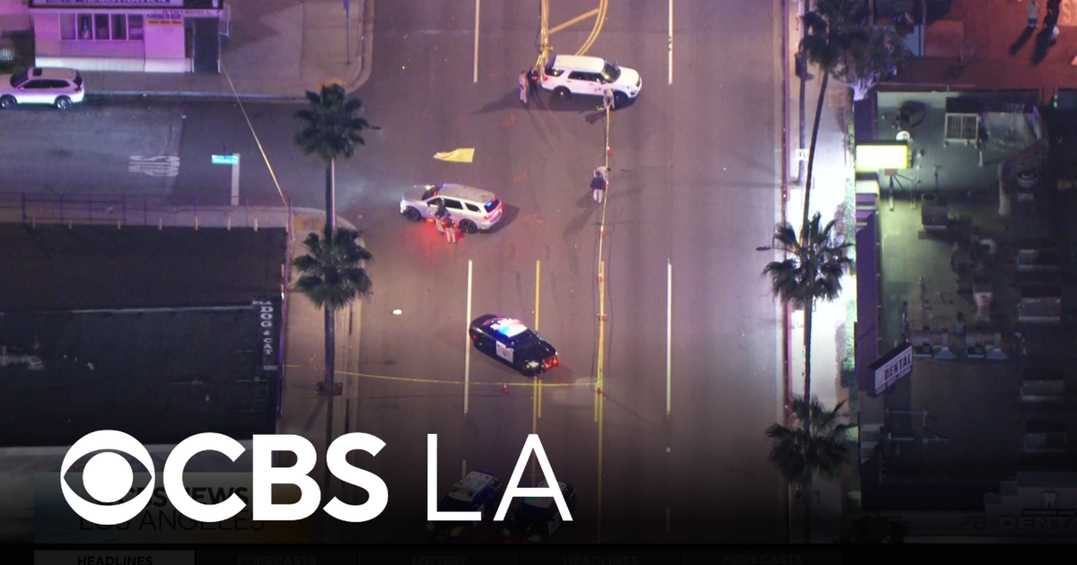 Pedestrian killed in East Los Angeles crash - CBS Los Angeles