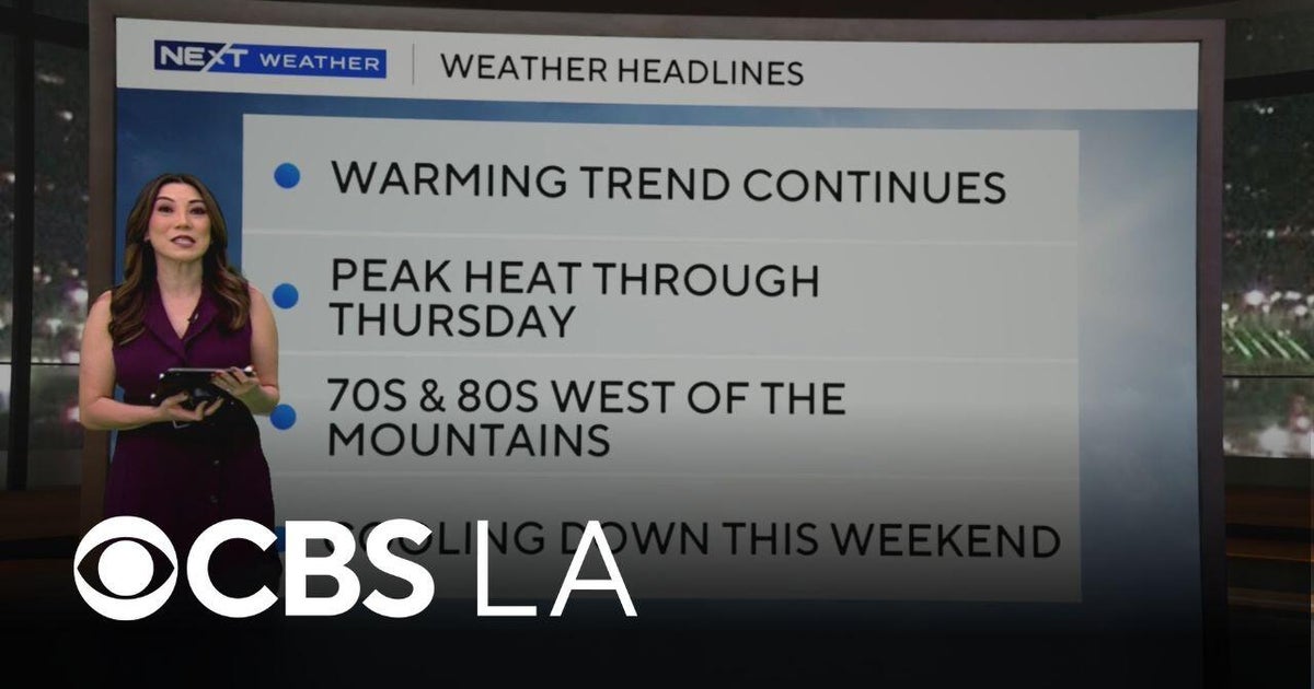 Amber Lee’s NEXT Weather forecast - CBS Los Angeles