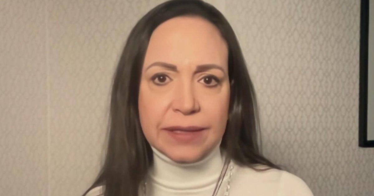 María Corina Machado on rising U.S.-Venezuela tensions: "This is not conventional regime change"