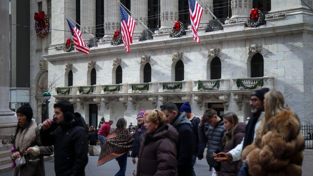 Traders On The Floor Of The New York Stock Exchange As Fed Chair Powell Holds New Conference 