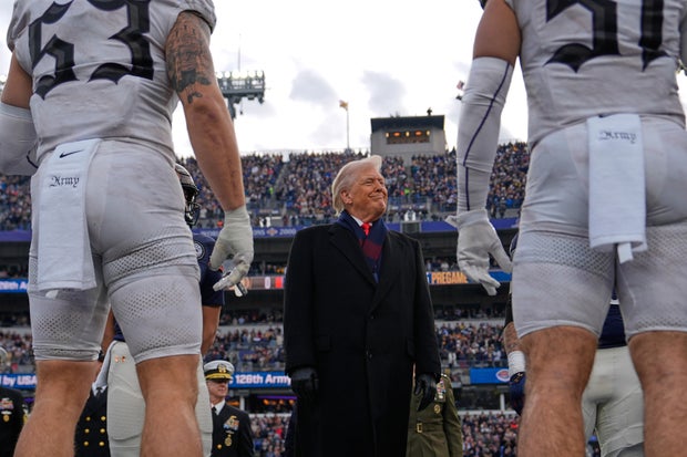 Trump Army Navy Football