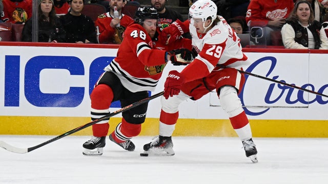 Red Wings Blackhawks Hockey 