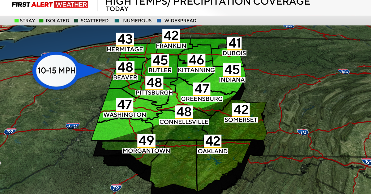 Pittsburgh temperatures to warm up before a strong, late-week storm ...