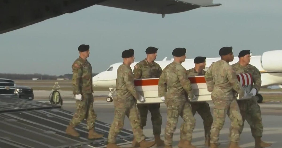 President Trump participates in dignified transfer honoring U.S. soldiers killed in Syria