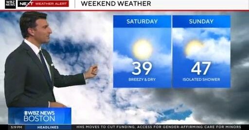 Next Weather: WBZ Evening Forecast For December 18, 2025