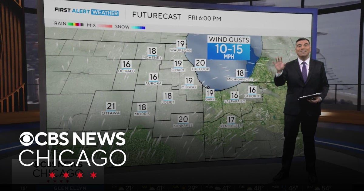 Chicago weather: Breezy, mostly cloudy - CBS Chicago