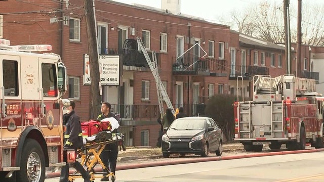 1 dead, 7 injured, including firefighter, in Drexel Hill apartment fire 