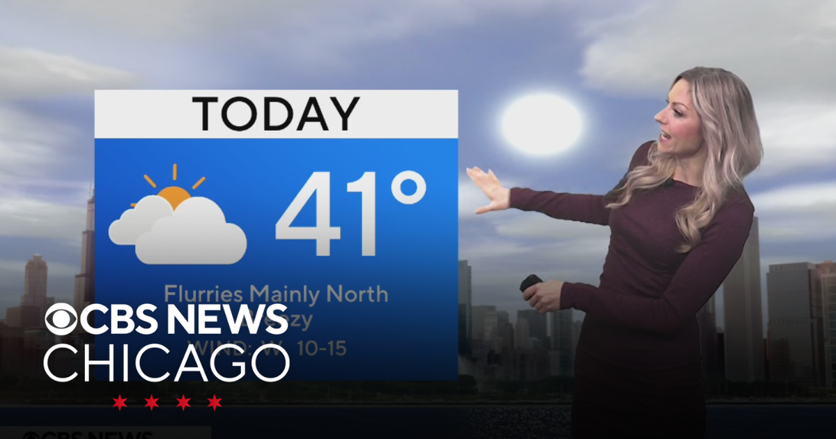 Windy and warmer day ahead on Saturday in Chicago - CBS Chicago