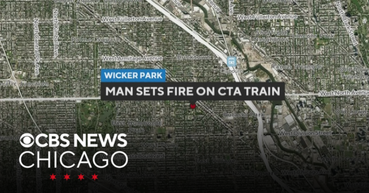 Man charged with setting fire on CTA Blue Line train