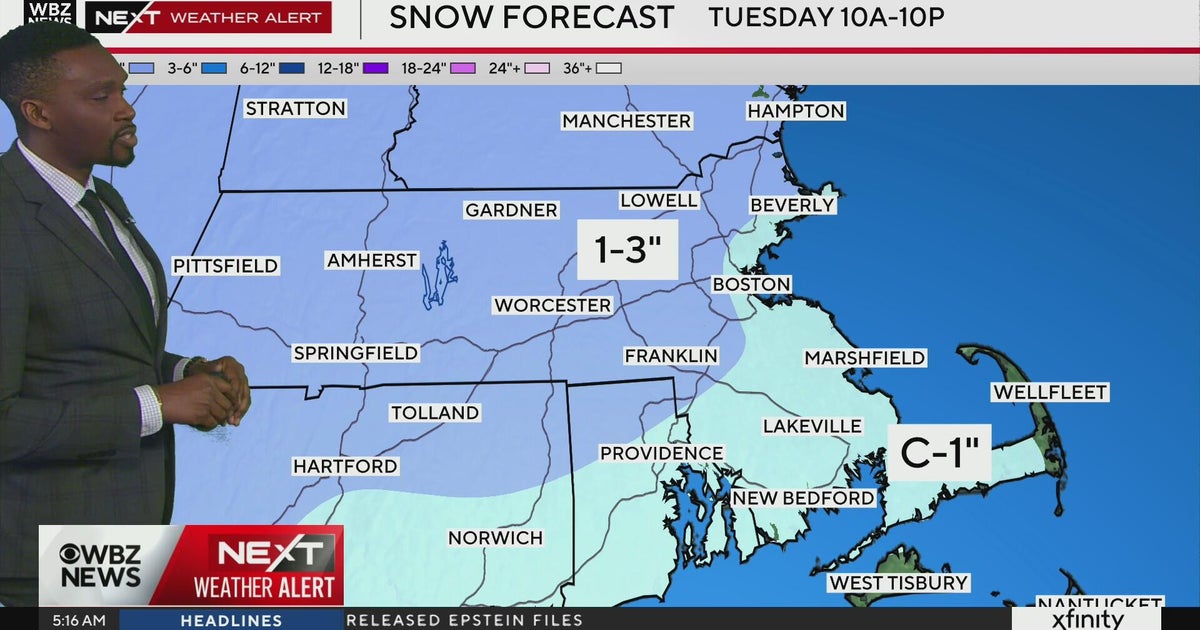 Next Weather: WBZ morning forecast for December 23, 2025