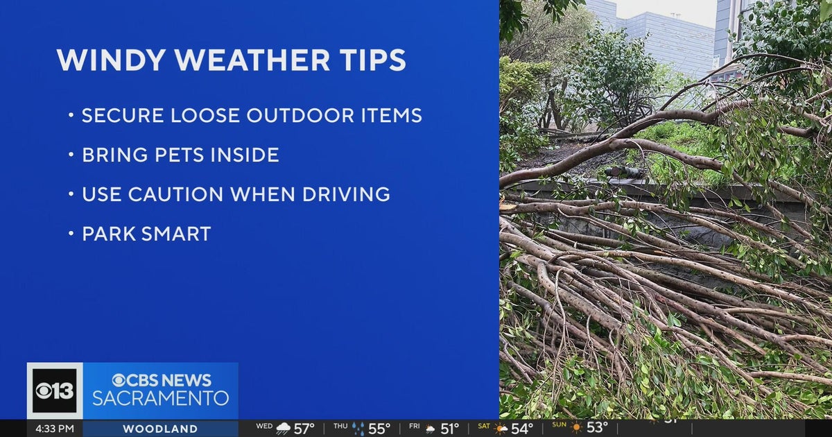 Placer County preparing for windy weather conditions