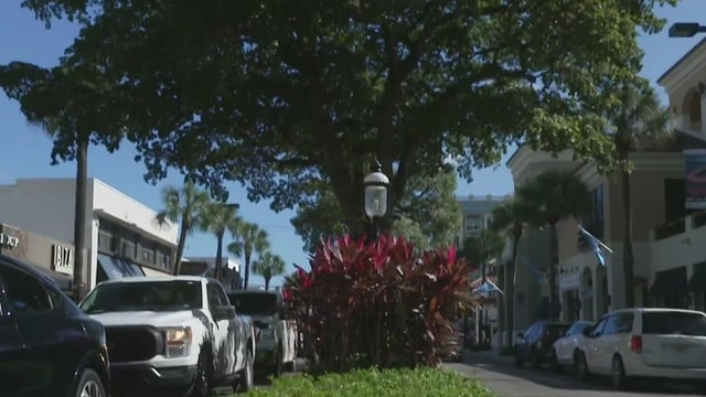 Fort Lauderdale's tree-lined Las Olas Blvd 
