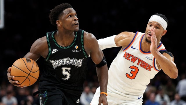 Knicks Timberwolves Basketball 