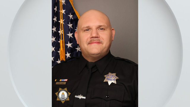 View of the street surface during rain. 