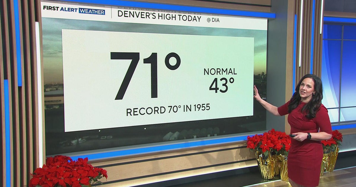 Denver hits 71 degrees on Christmas Eve, beating heat record set in ...