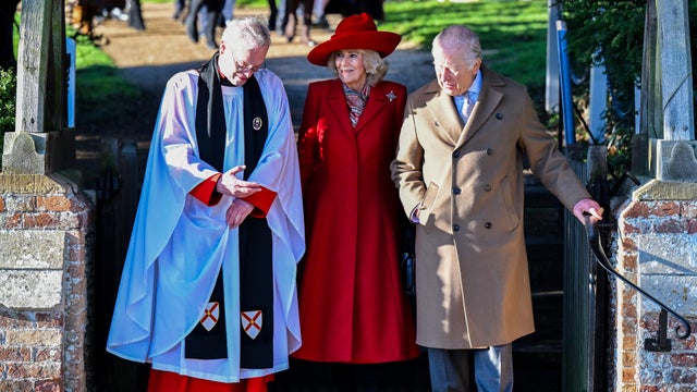 The British Royal Family Attend The Christmas Morning Service 