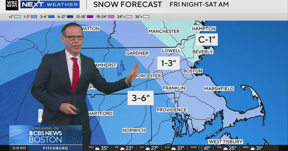 Next Weather: WBZ forecast