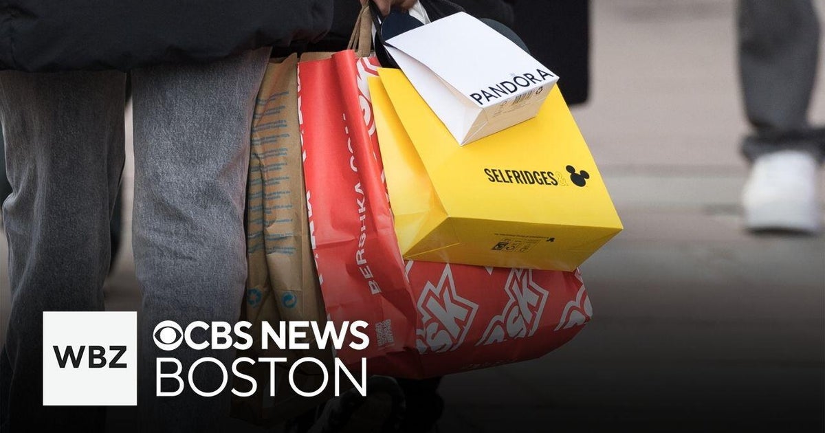 Shoppers flock to Massachusetts stores for start of "Returnuary"