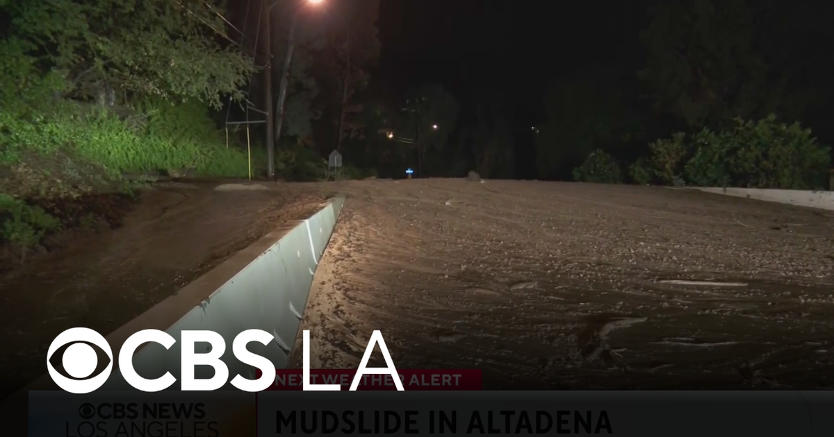 No homes damaged despite mudslide at Eaton Fire burn scar