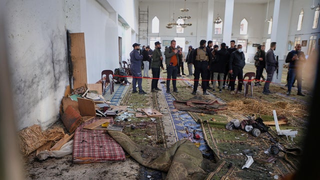Syria Mosque Bombing 