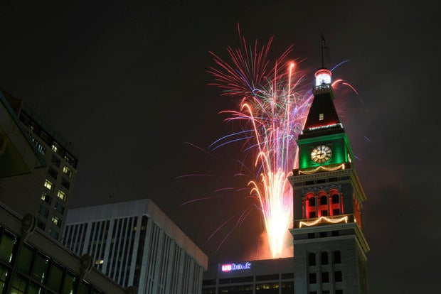 New Year's Eve fireworks 