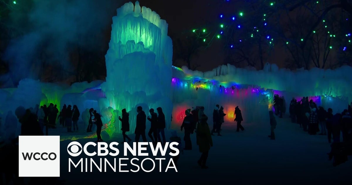 Ice Castles open at Minnesota State Fairgrounds