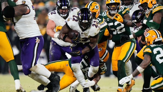 Ravens Packers Football 