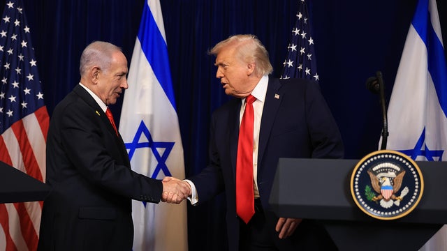 President Trump Meets With Israeli PM Netanyahu At His Palm Beach Estate 