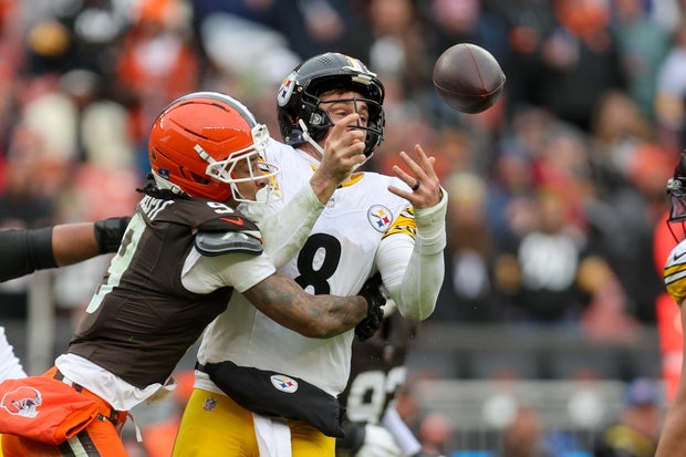 NFL: DEC 28 Steelers at Browns