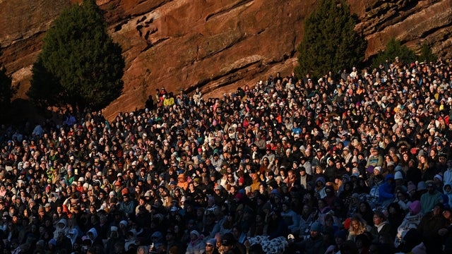78th annual Easter sunrise service at Red Rocks Amphitheatre 