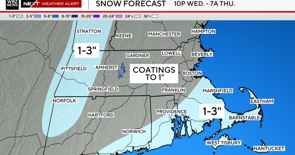 Burst of snow in Boston area could impact travel on New Year's Eve