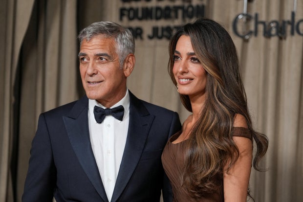 FILE PHOTO: George and Amal Clooney host their annual fundraiser 'The Albie Awards' in London 