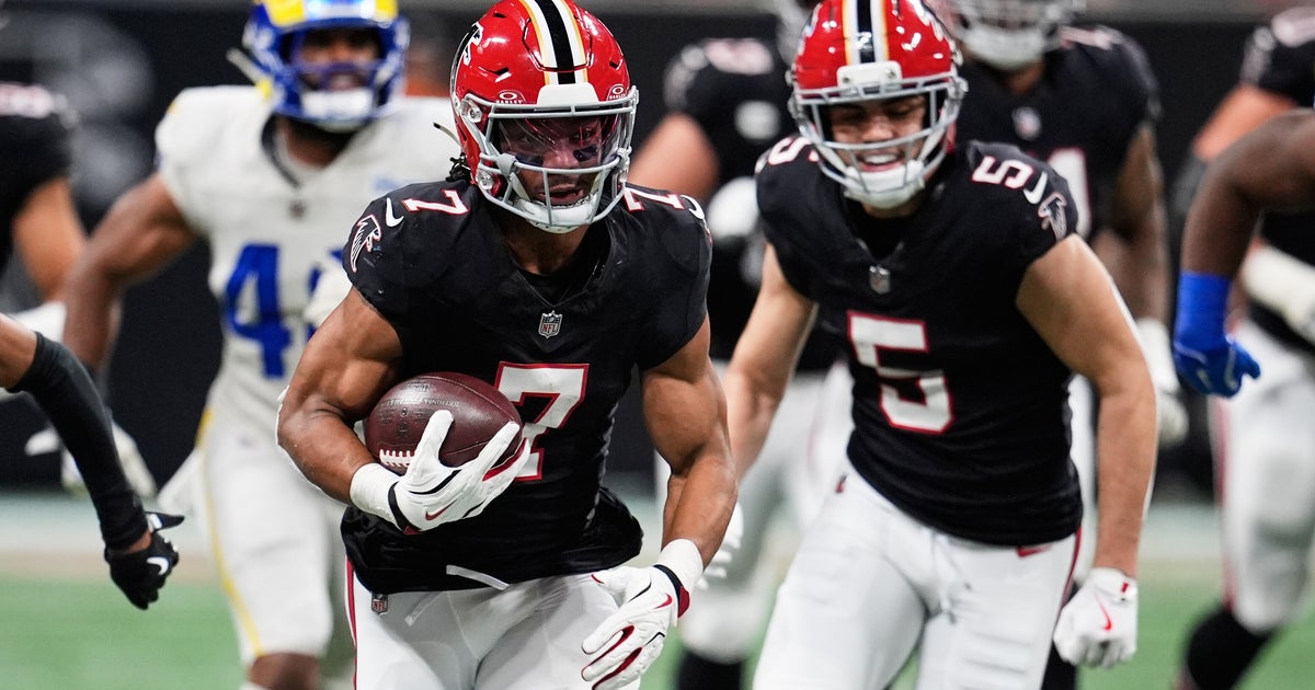 Robinson runs for 195 yards, Stafford throws 3 INTs and Falcons upset ...