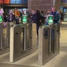 Fare gates South Station 