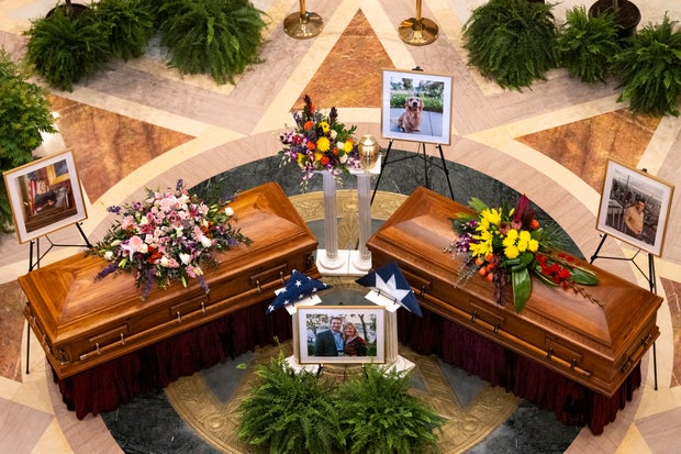 Murdered Lawmaker And Husband Lie In State In Minnesota State Capitol 