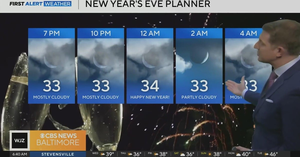 Cold weather across Maryland to end 2025 and start 2026 - CBS Baltimore